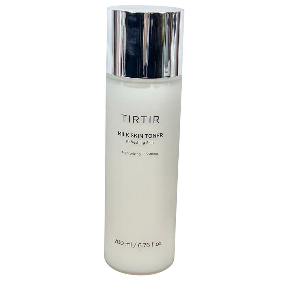 TIRTIR Milk Skin Toner Daily Hydration Set Rice Bran Extract Chamomile Glow 6 Oz